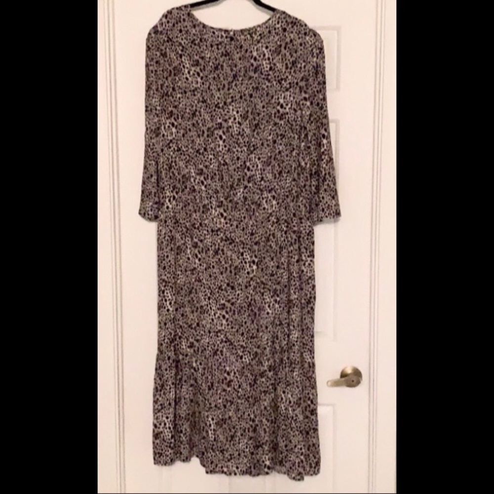 NEW! PLUS Sz Leopard Print A New Day Dress - Picture 2 of 4